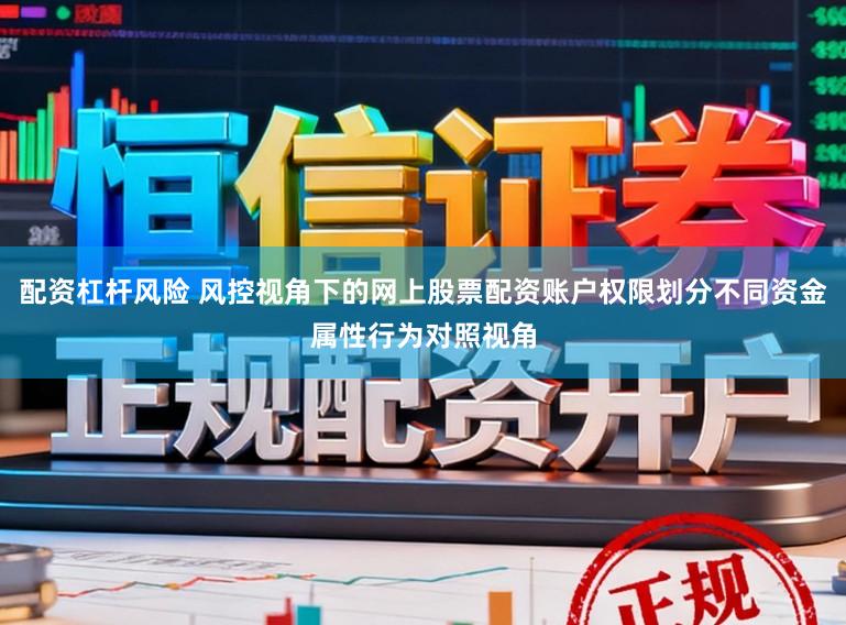 配资杠杆风险 风控视角下的网上股票配资账户权限划分不同资金属性行为对照视角
