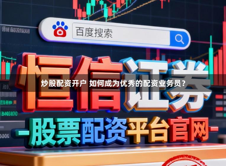 炒股配资开户 如何成为优秀的配资业务员？