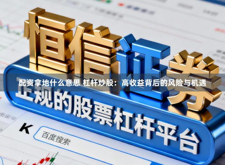 配资拿地什么意思 杠杆炒股：高收益背后的风险与机遇